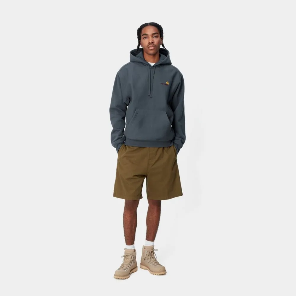 Mænd Carhartt WIP American Script Sweatshirt Med Haette | Zeus