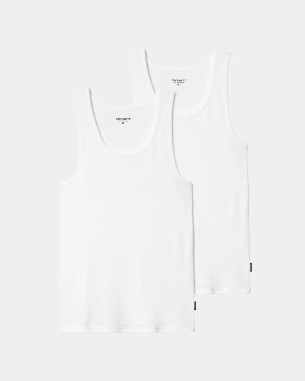 Mænd Carhartt WIP A-Skjorte (2-Pak) | Hvid + Hvid