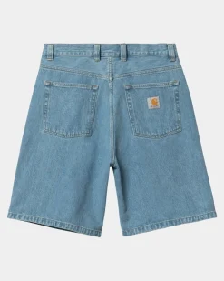 Mænd Carhartt WIP Brandon Short | Bla (Sten Bleget)