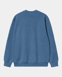 Mænd Carhartt WIP Carhartt Sweatshirt | Sorrent / Hvid