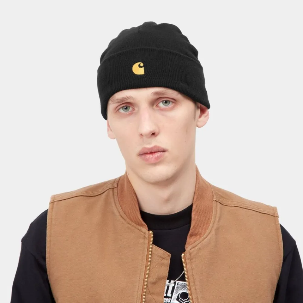 Carhartt WIP Chase Beanie | Sort