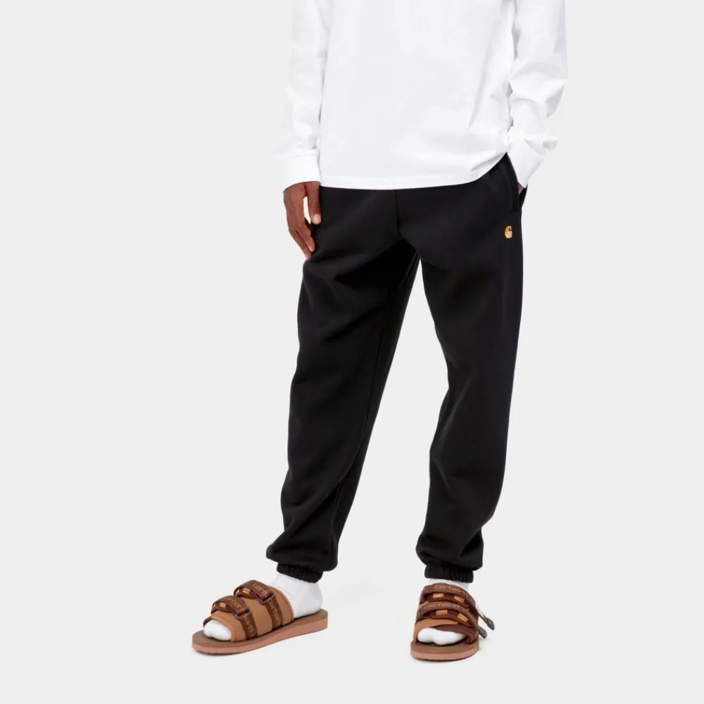 Mænd Carhartt WIP Chase Sweatpants | Sort