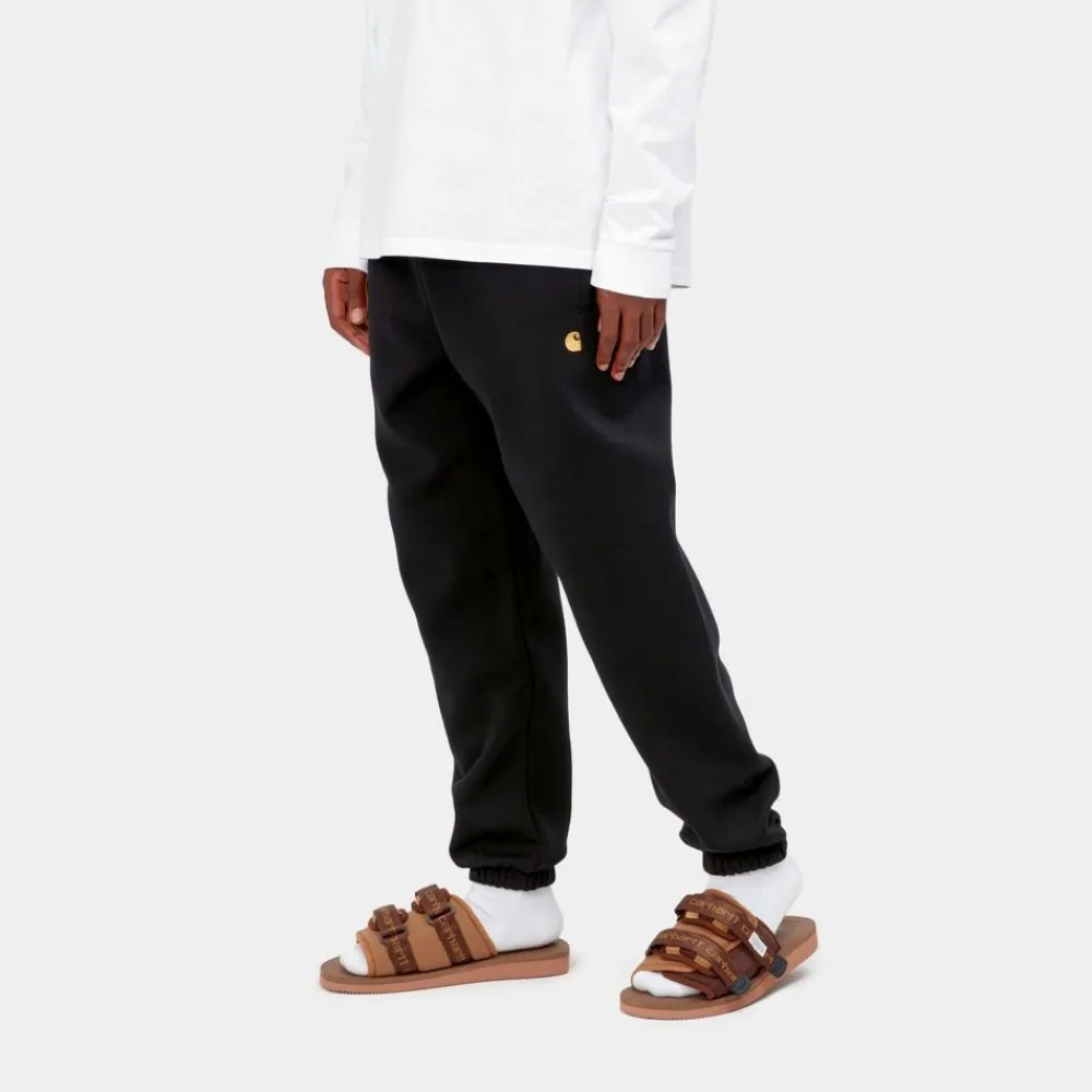 Mænd Carhartt WIP Chase Sweatpants | Sort