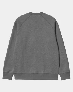 Mænd Carhartt WIP Chase Sweatshirt | Morkegra Heather