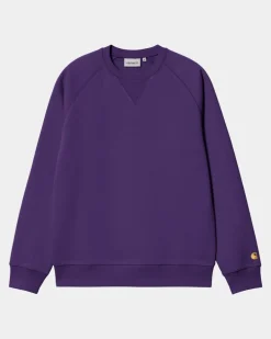 Mænd Carhartt WIP Chase Sweatshirt | Tyrian