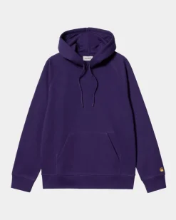 Mænd Carhartt WIP Chase Sweatshirt Med Haette | Tyrian