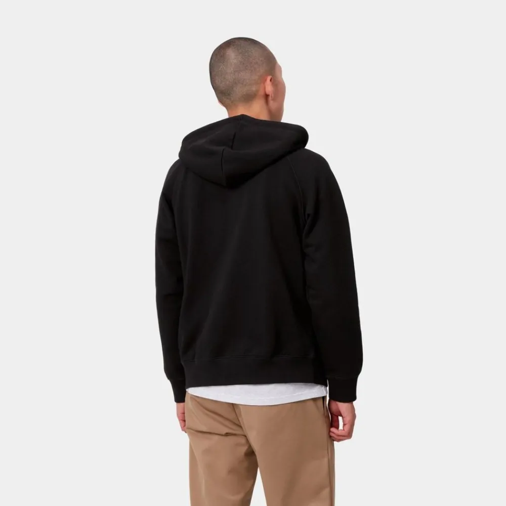Mænd Carhartt WIP Chase-Jakke Med Haette | Sort