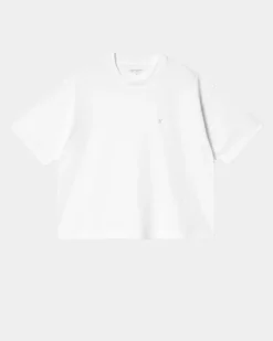 Kvinder Carhartt WIP Chester T-Shirt | Hvid