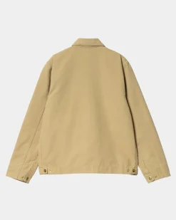 Mænd Carhartt WIP Detroit Jakke (Forar) | Bourbon (Aeldret Laerred)