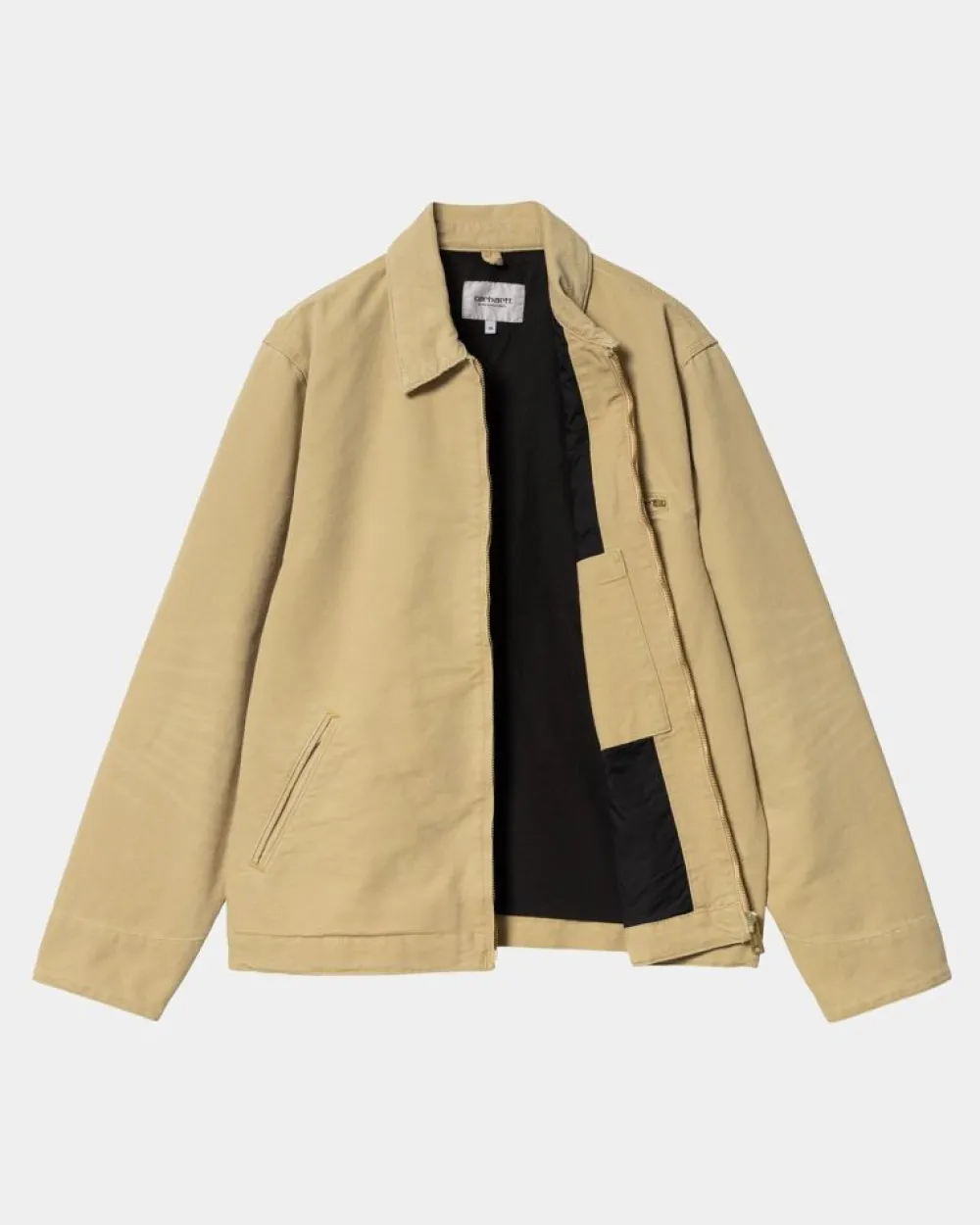 Mænd Carhartt WIP Detroit Jakke (Forar) | Bourbon (Aeldret Laerred)