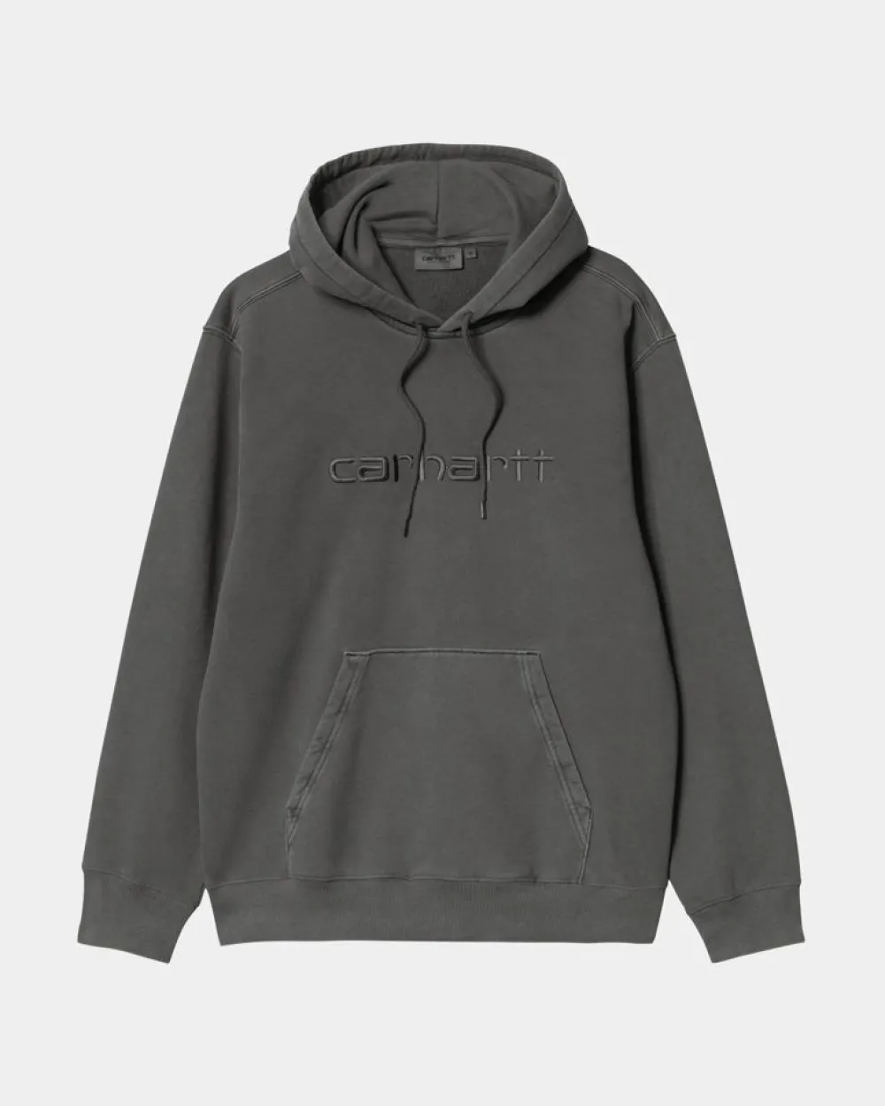 Mænd Carhartt WIP Duster Sweatshirt Med Haette | Sort (Beklaedningsgenstand Farvet)