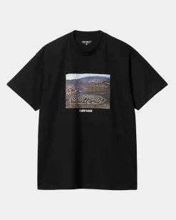 Mænd Carhartt WIP Earth Magic T-Shirt | Sort