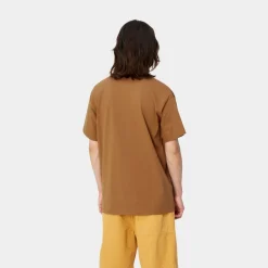 Mænd Carhartt WIP Field Pocket T-Shirt | Hamilton Brown