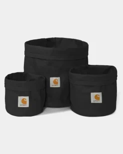 Mænd Carhartt WIP Groundworks Plantekasse Saet | Sort