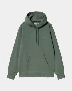 Mænd Carhartt WIP Haettetroje Med Script-Broderi | Parkere