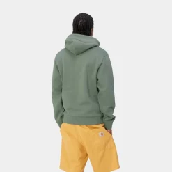 Mænd Carhartt WIP Haettetroje Med Script-Broderi | Parkere