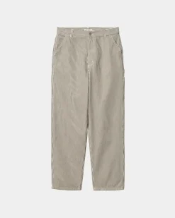 Kvinder Carhartt WIP Haywood Stripe Single Knee Buks | Voks / Sort