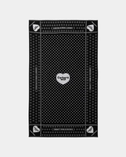Mænd Carhartt WIP Hjerte Bandana Handklaede | Black Heart Bandana Jacquard