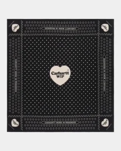 Mænd Carhartt WIP Hjertetryk Bandana | Sort