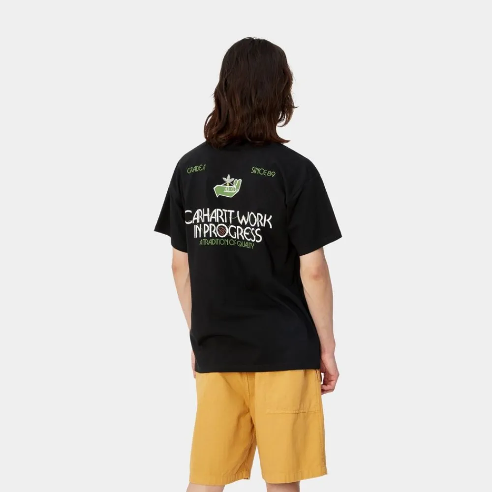Mænd Carhartt WIP Jord T-Shirt | Sort