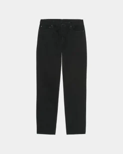 Mænd Carhartt WIP Klondike Pant - Maitland Denim | Sort (En Vask)