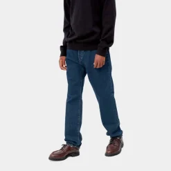 Mænd Carhartt WIP Klondike Pant - Maitland Denim | Bla (Stenvasket)