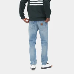 Mænd Carhartt WIP Klondike Pant - Maitland Denim | Bla (Let Brugt Vask)