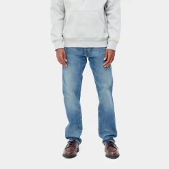 Mænd Carhartt WIP Klondike Pant - Stretch Denim | Bla (Middel Brugt Vask)