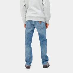 Mænd Carhartt WIP Klondike Pant - Stretch Denim | Bla (Middel Brugt Vask)
