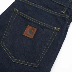 Mænd Carhartt WIP Klondike Pant - Stretch Denim | Bla (Skyllet)