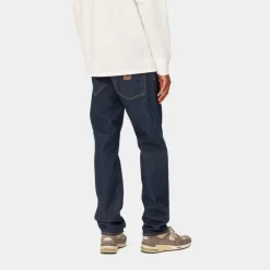 Mænd Carhartt WIP Klondike Pant - Stretch Denim | Bla (Skyllet)