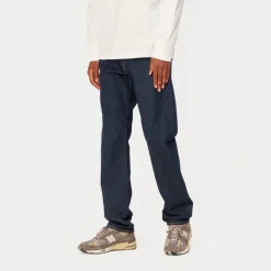 Mænd Carhartt WIP Klondike Pant - Stretch Denim | Bla (Skyllet)