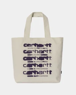 Carhartt WIP Laerred Grafisk Tote Stor | Wax Ink Bleed Print
