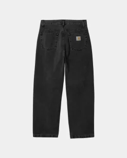 Mænd Carhartt WIP Landon Pant | Sort (Heavy Stone Vask)