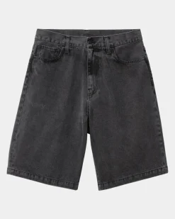 Mænd Carhartt WIP Landon Short | Sort (Heavy Stone Vask)