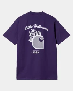 Mænd Carhartt WIP Lille Hellraiser T-Shirt | Tyrian