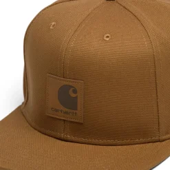 Mænd Carhartt WIP Logo Haette | Hamilton Brown