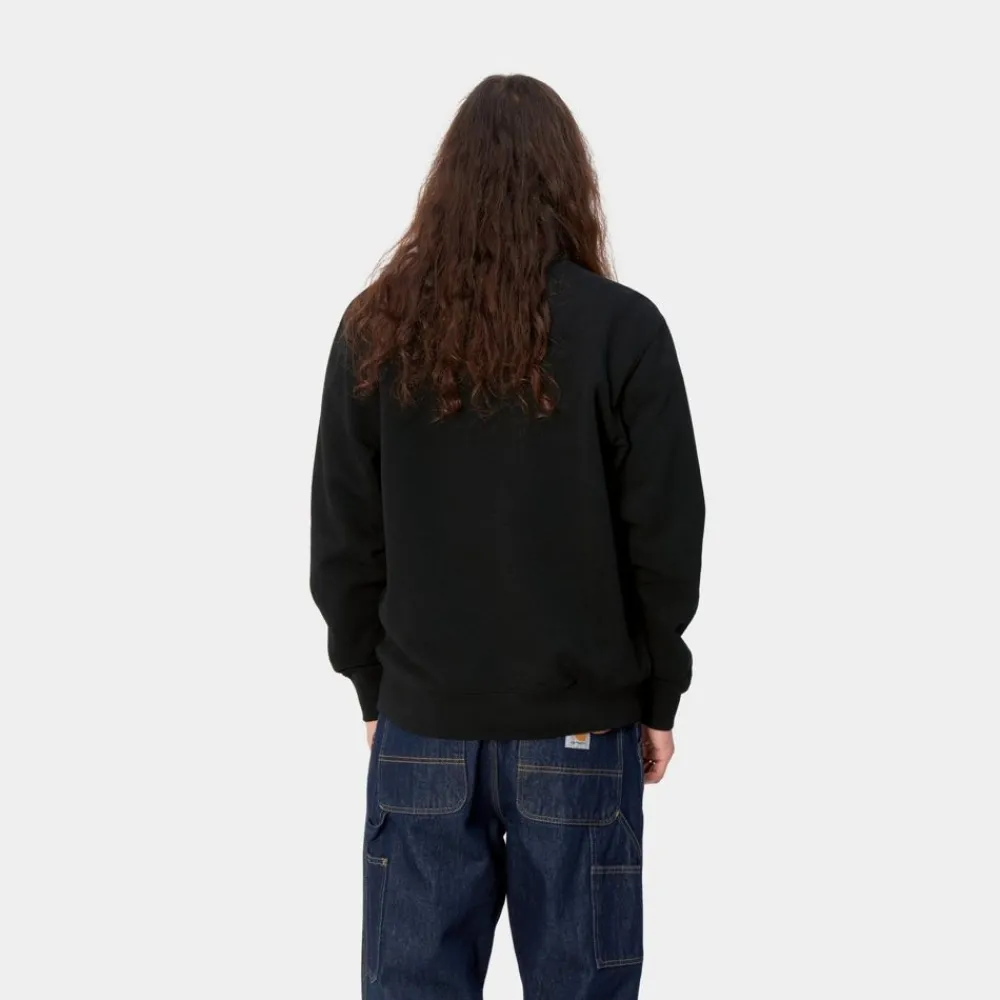 Mænd Carhartt WIP Lomme Sweatshirt | Sort
