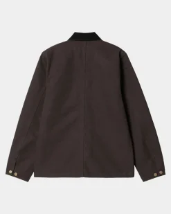 Mænd Carhartt WIP Michigan Chore Coat (Forar) | Tobak/Sort (Stiv)