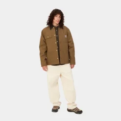 Mænd Carhartt WIP Michigan Chore Coat (Vinter) | Hamilton Brown / Tobak (Stiv)