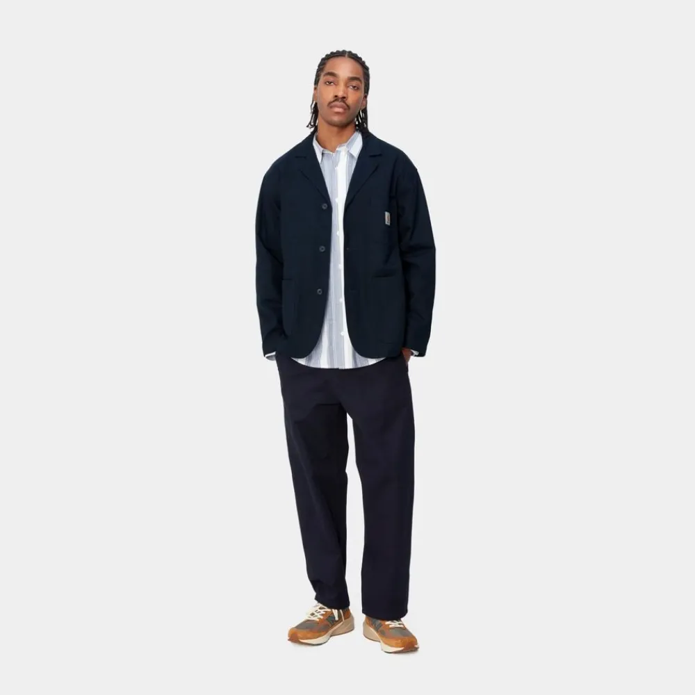 Mænd Carhartt WIP Midland Blazer | Dark Navy