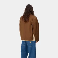 Mænd Carhartt WIP Modul Script Jacket | Tommer/Vaeg (Stiv)