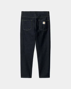 Mænd Carhartt WIP Newel Pant | Bla (En Vask)
