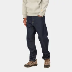 Mænd Carhartt WIP Newel Pant | Bla (En Vask)