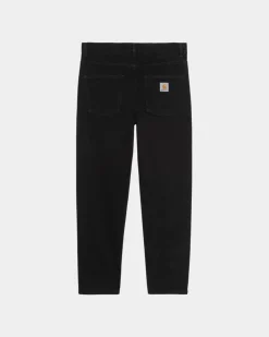 Mænd Carhartt WIP Newel Pant | Sort (En Vask)
