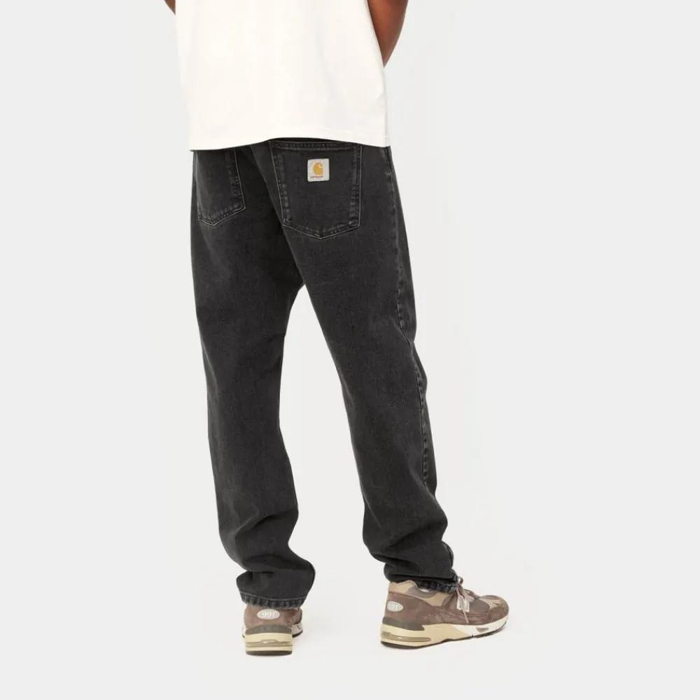 Mænd Carhartt WIP Newel Pant | Sort (Stenvasket)