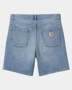Mænd Carhartt WIP Newel Short | Bla (Let Brugt Vask)