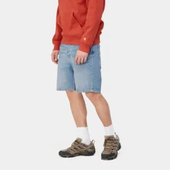 Mænd Carhartt WIP Newel Short | Bla (Let Brugt Vask)