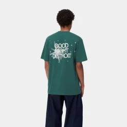 Mænd Carhartt WIP Night Night T-Shirt | Korvel / Tonic