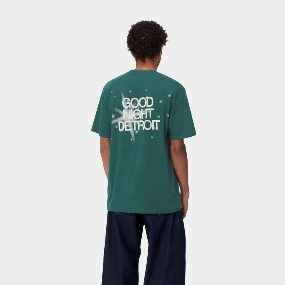 Mænd Carhartt WIP Night Night T-Shirt | Korvel / Tonic